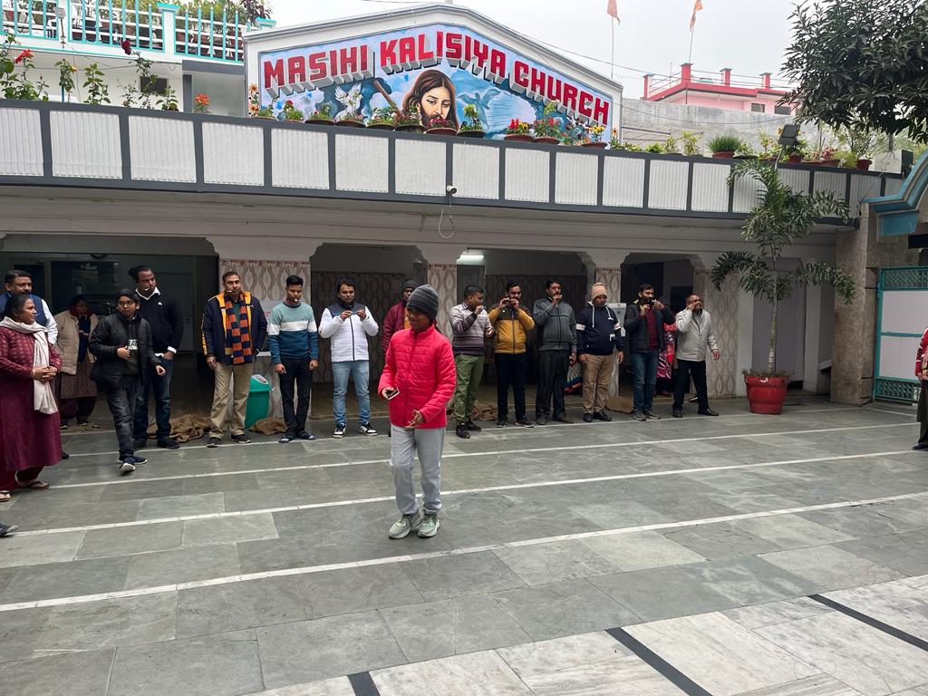 मसीही कलीसिया चर्च में हुआ खेलकूद प्रतियोगिता का आयोजन, वर्ष 2024 प्रार्थनाओं का वर्ष : रेव्ह. संजय पॉल